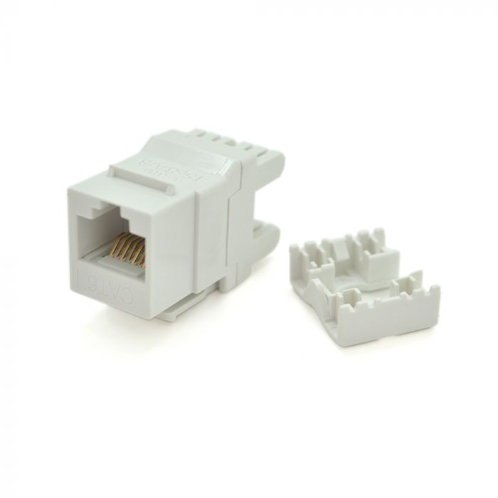 
					Модуль вузький Keystone Jack RJ-45 кат.6 UTP, 17,2 мм,  Q100