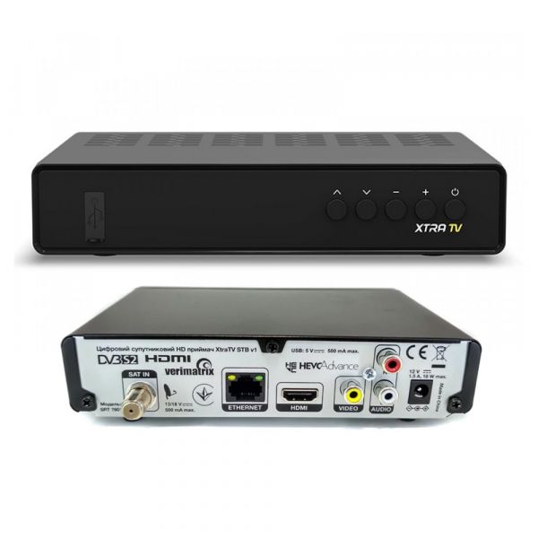 
					Тюнер extrabox TV strong7601 для платного спутникового ТВ