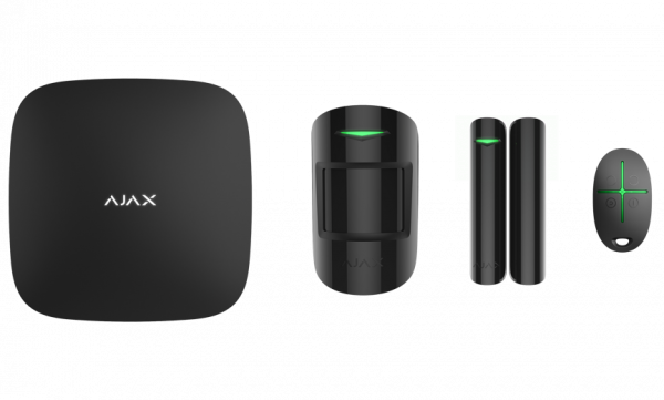
					Розширений комплект бездротової сигналізації Ajax StarterKit Plus black ( Hub Plus/MotionProtect/DoorProtect/SpaceControl )