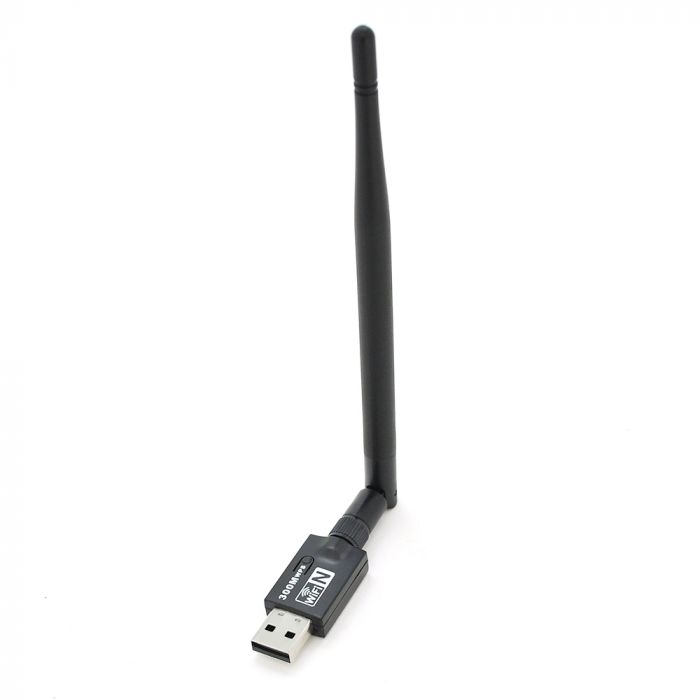 
					Бездротовий мережевий адаптер з антеною 5DBI Wi-Fi-USB Merlion LV-UW05, RT7601, 802.11bgn, 300MB, 2.4 GHz, WIN7 / XP / Vista / 2K / MAC / LINUX, Blister Q400