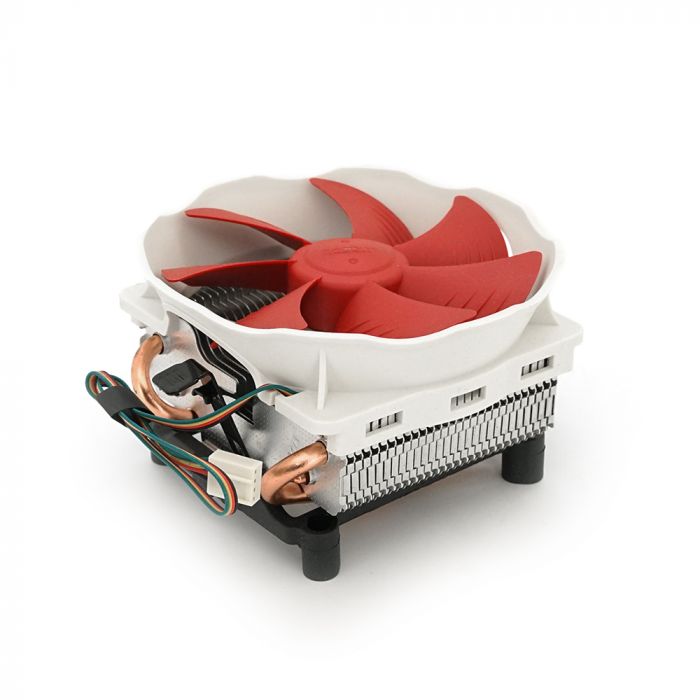 
					Кулер процесорний Pccooler Ladybird V6 для Intel LGA 1156/1155/1151/1150/775, AMD FM2 + / FM2 / FM1, 3-pin, RPM 2500 ± 10%, BOX