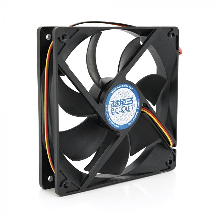 
					Кулер корпусний Pccooler F122, 3-pin + MOLEX, RPM 1100±10%, BOX