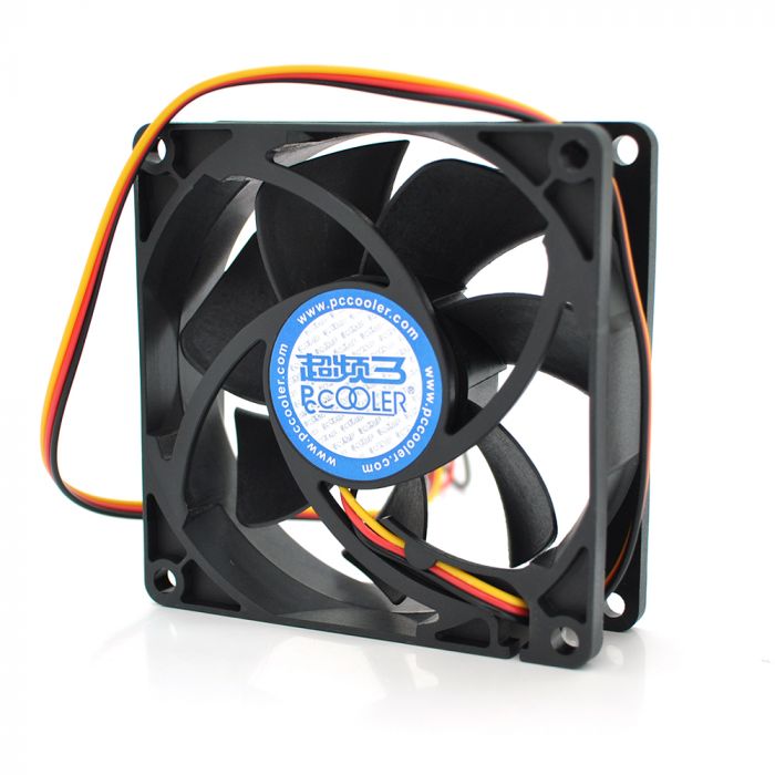 
					Кулер корпусний Pccooler F82, 3-pin + MOLEX, RPM 1400±10%, BOX