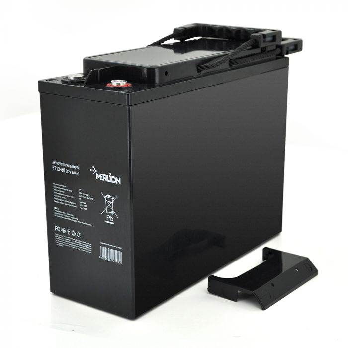 
					Акумуляторна батарея MERLION AGM FT-1260 12V 60Ah ( 275*105*225 )