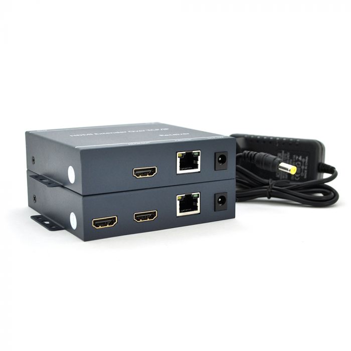 
					Одноканальний активний подовжувач HDMI сигналу по UTP кабелю. Дальність передачі: до 200метров, cat5e / cat6e 1080P / 3D