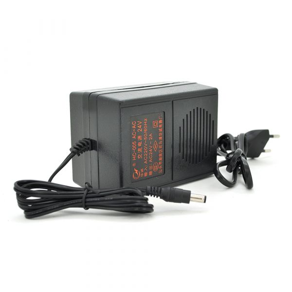 
					Адаптер трансформаторного типу Input 220 V / Output 24V / 2A