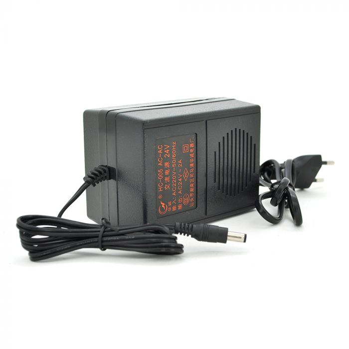 
					Адаптер трансформаторного типу Input 220 V / Output 24V / 2A