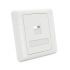 
					Рамка 86х86 під 1 модуль Keystone Jack RJ-45 кат.5e UTP, 1-port Q100