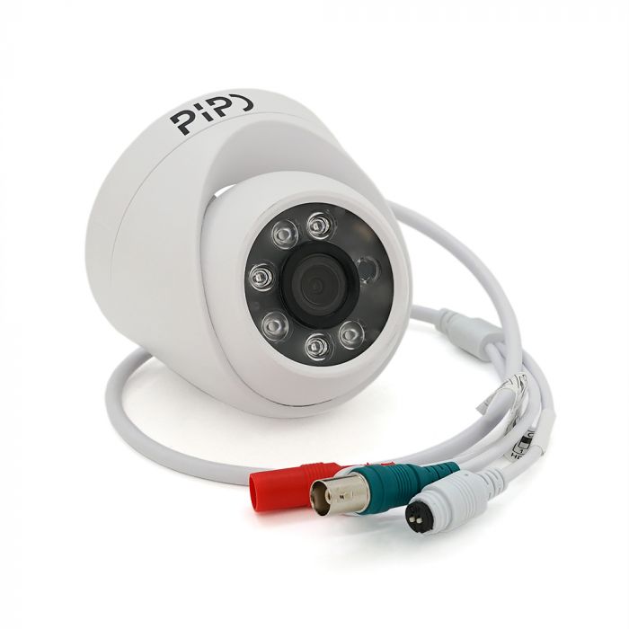 
					2MP мультиформатна камера PiPo в пластиковому куполі PP-D1C06F200ME 2,8 (мм)