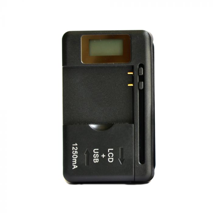 
					Універсальний зарядний пристрій Yiboyuan 4.2V 0.15A, 220V, 1 * USB вихід, Black, Box
