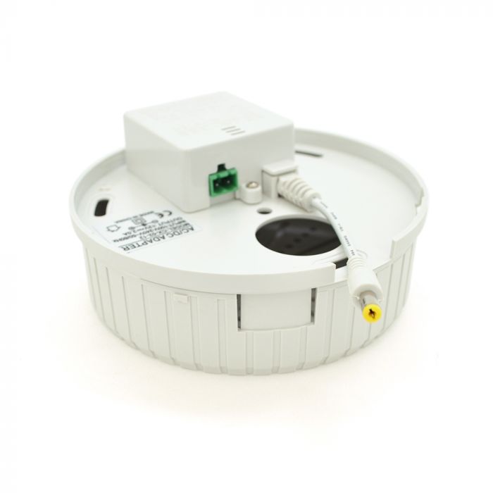 
					Кронштейн для камери PiPo PP- Semisphere, харчування DC 12V 2A, кріплення до стелі, білий, пластик