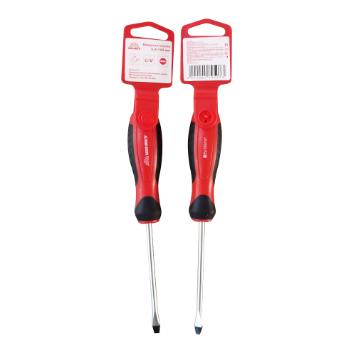 Викрутка плоска Vitals, 5.0х100 мм