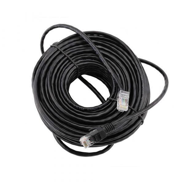 
					Патч-корд литий RITAR, CCA, UTP, RJ45, Cat.5e, 30m, чорний Q67