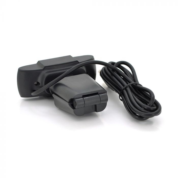 
					Вебкамера з гарнітурою Merlion F37, 1080p, пласт. корпус, Black, OEM