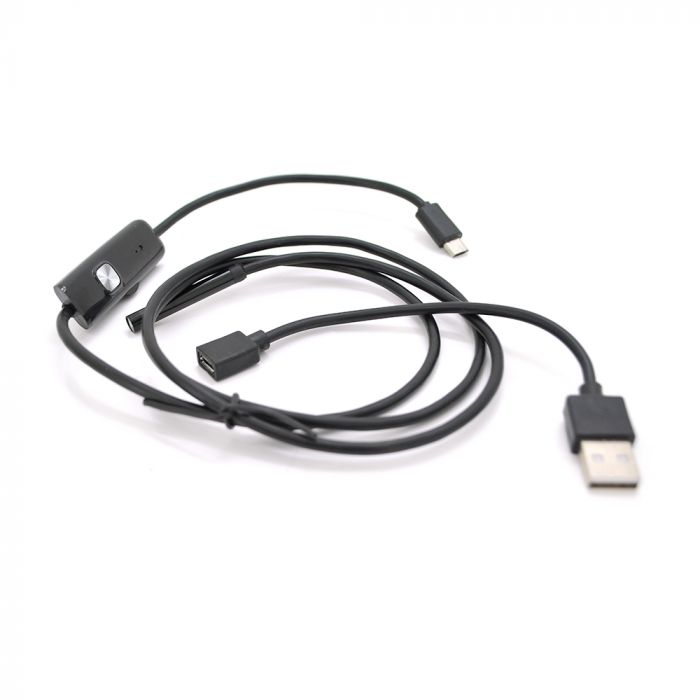 
					2  in 1 MicroUSB/PC HD эндоскоп YT-En-2SW м'який дріт, 1м