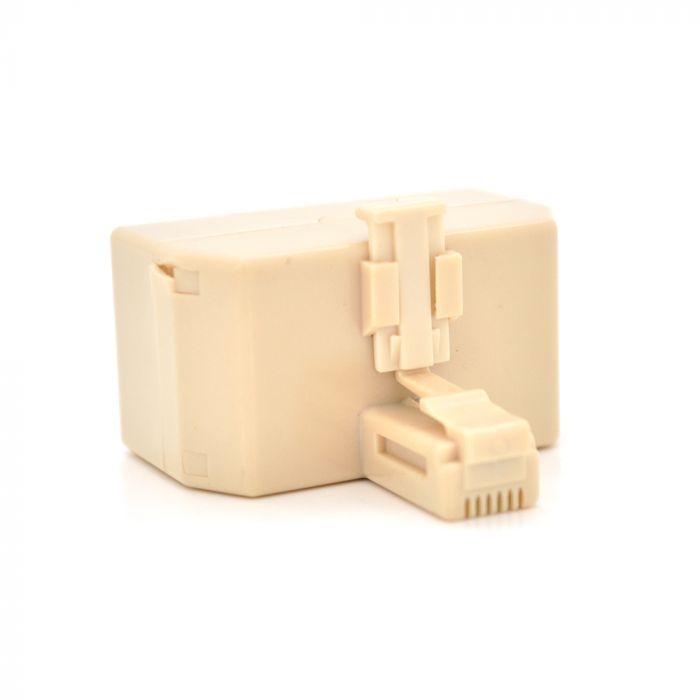 
					Разветвитель RJ11 6P4C мама/3 Х мама RJ11 для разветвления кабеля, белый, Q50