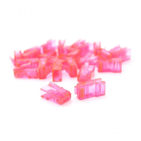 
					Конектор Ritar RJ-45 8P8C UTP Cat-5 (100 шт / уп.) Q100 Pinkt