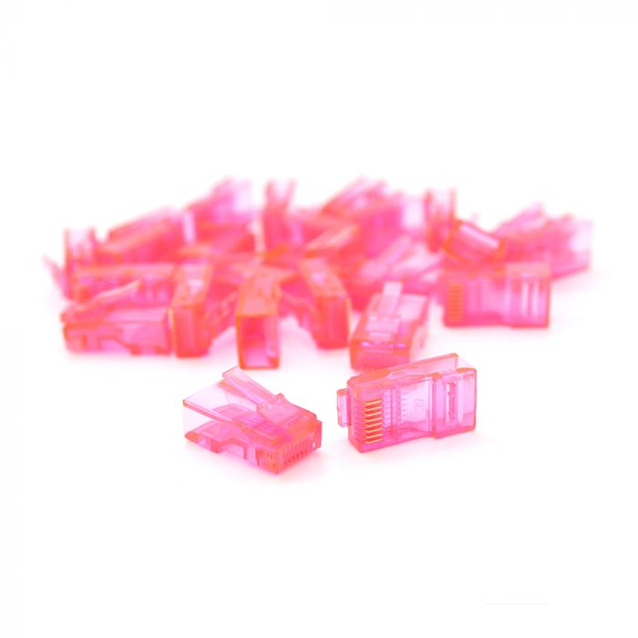 
					Конектор Ritar RJ-45 8P8C UTP Cat-5 (100 шт / уп.) Q100 Pinkt