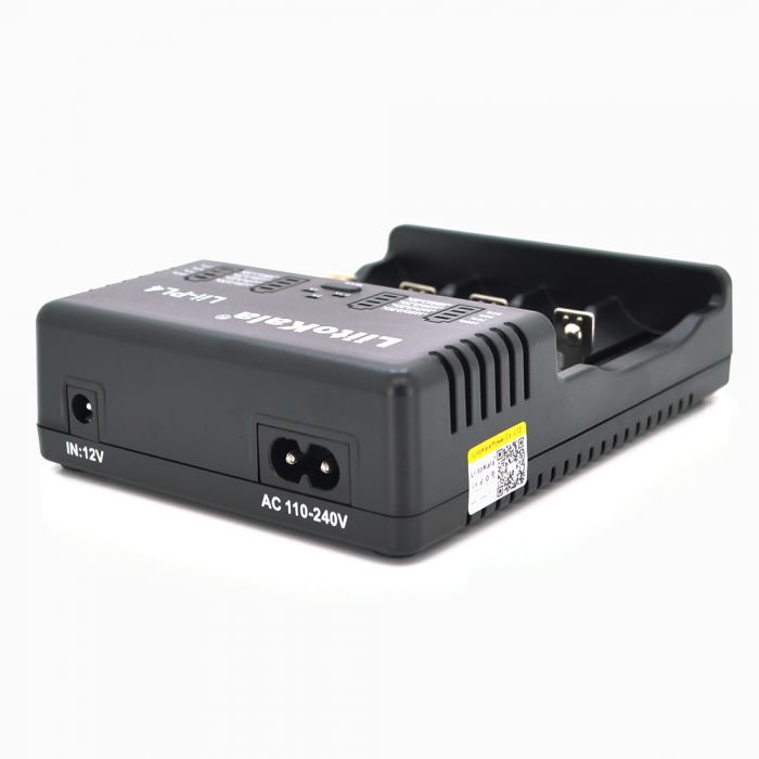 
					ЗП універсальний Liitokala Lii-PL4, 4 канали, LCD дисплей, підтримує Li-ion, Ni-MH і Ni-Cd AA (R6), ААA (R03), AAAA, С (R14)