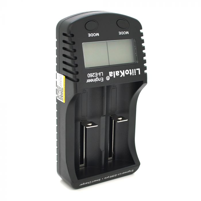 
					Зарядний пристрій універсальний Liitokala Lii-260, 2 канали, LCD дисплей, підтримує Li-ion, Ni-MH і Ni-Cd AA (R6), ААA (R03), AAAA, С (R14)