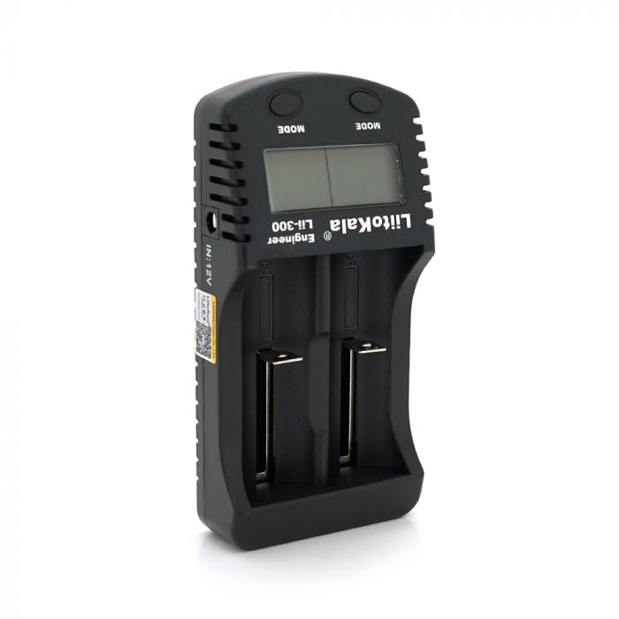 
					ЗП універсальний Liitokala Lii-300, 2 канали, LCD дисплей, підтримує Li-ion, Ni-MH і Ni-Cd AA (R6), ААA (R03), AAAA, С (R14)