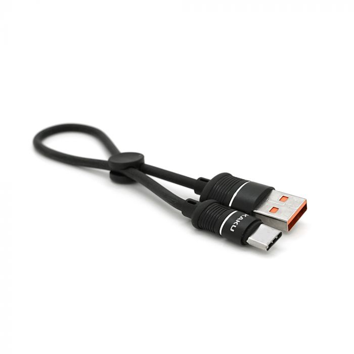 
					Кабель iKAKU KSC-351 XUNDIAN series for TYPE-C, Black, довжина 0,25м, 5А, BOX