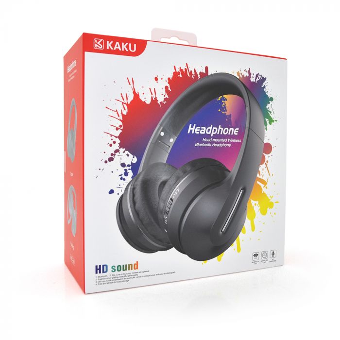 
					Ігрові Bluetooth навушники iKAKU KSC-288 DIANMING, Black