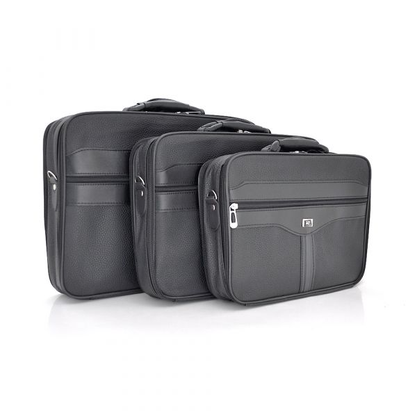 
					Набір кожзам сумок для ноутбука 3в 1, 17"+15"+13"