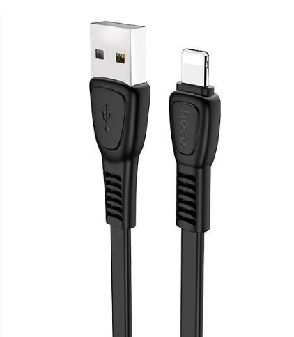 
					Кабель Hoco X40, Lightning-USB, Black, довжина 1,2 м, BOX