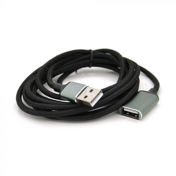 
					Подовжувач VEGGIEG UF2-2, USB 2.0 AM/AF, 2,0m, Red, Пакет