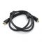 
					Кабель Ritar PL-HD348 HDMI-HDMI Ultra HD 4K,1080P, 0.8m, v1,4, OD-7.3mm, з фільтром, круглий Black, коннектор Gold, Пакет, Q250