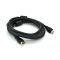 
					Кабель Ritar PL-HD347 HDMI-HDMI 19+1, Ultra HD 4Kx2K, 2160P, 0.8m, v2,0, OD-6.0mm, з фільтром, круглий Black, коннектор Gold, Пакет, Q300