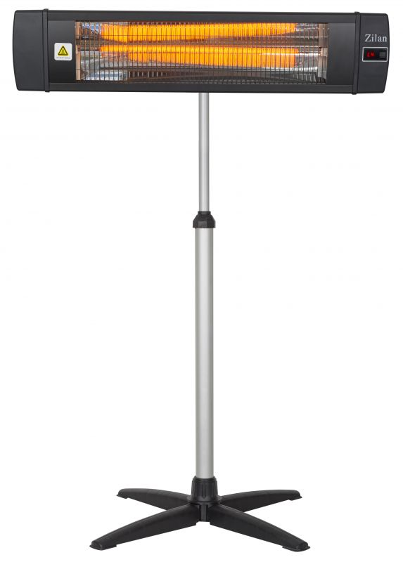 
					Інфрачервоний обігрівач Zilan ZLN1624, 2000W, Box