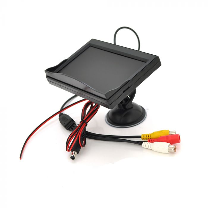 
					5-дюймовий автомобільний TFT- монітор, 12V, Box