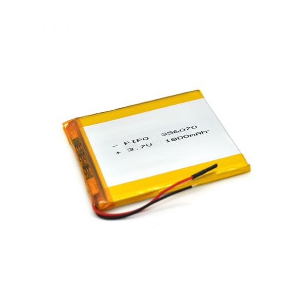 
					Літій-полімерний акумулятор 3,5 * 60 * 70mm (Li-ion 3.7В 1800мА · год)