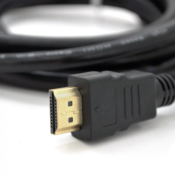 
					Кабель Ritar PL-HD94 HDMI-HDMI Ultra HD 1080P, 15.0m, v1,4, OD-8.0mm, з фільтром, круглий Black, коннектор Gold, Пакет, Q40