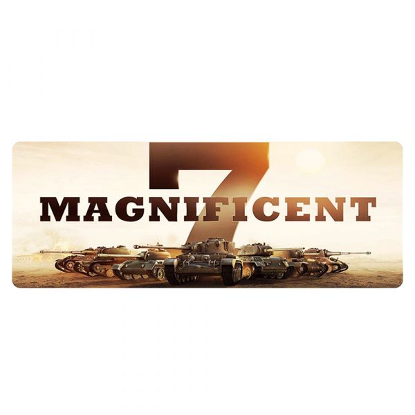 
					Килимок 300*700 тканинний World of Tanks-52, товщина 2 мм, OEM