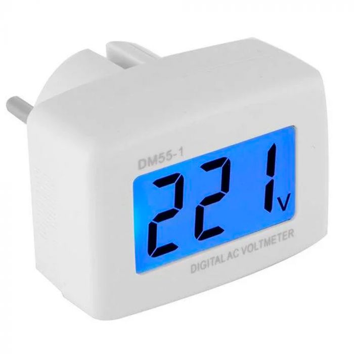 
					Цифровий вольтметр DM55-1, діапазон вимірювань 80V-300V