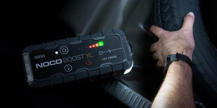 Пуско-зарядний пристрій Noco GB50 Boost Sport 1500A UltraSafe Lithium Jump Starter, IP65, Power Bank