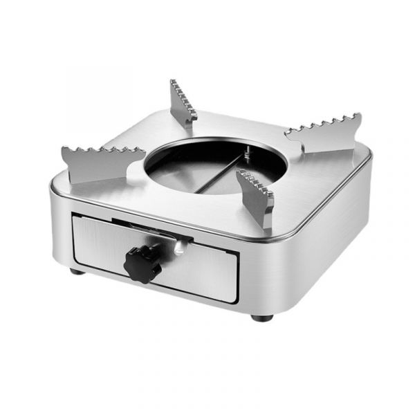 
					Портативна спиртова плита, Silver, Box