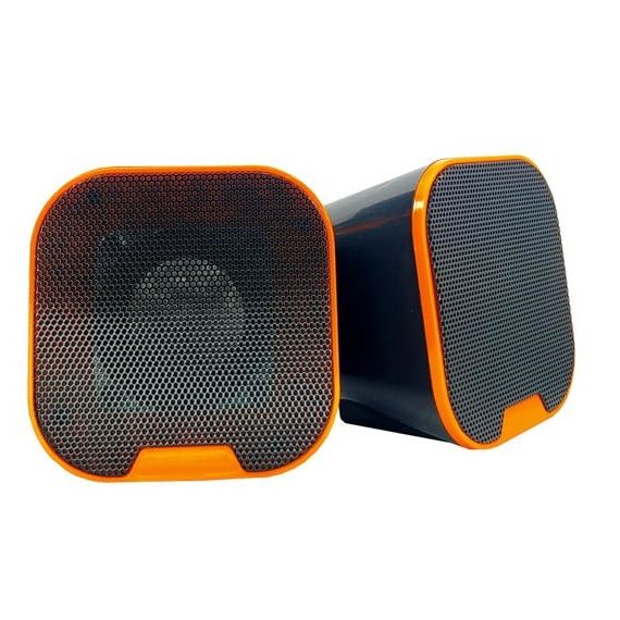
					Колонки 2.0 CRASH X9 USB + 3.5mm, 2x3W, 20Hz- 18KHz, з регулятором гучності, Black, BOX, Q24