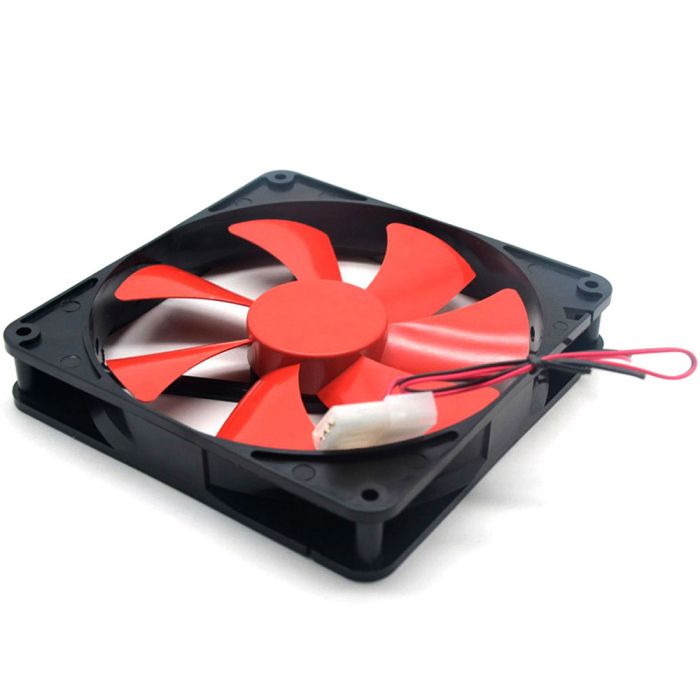 
					Кулер для охлождення серверних БП HXS C14025B DC sleeve fan 4pin - 140 * 140 * 25мм, 12V, 2300об / хв
