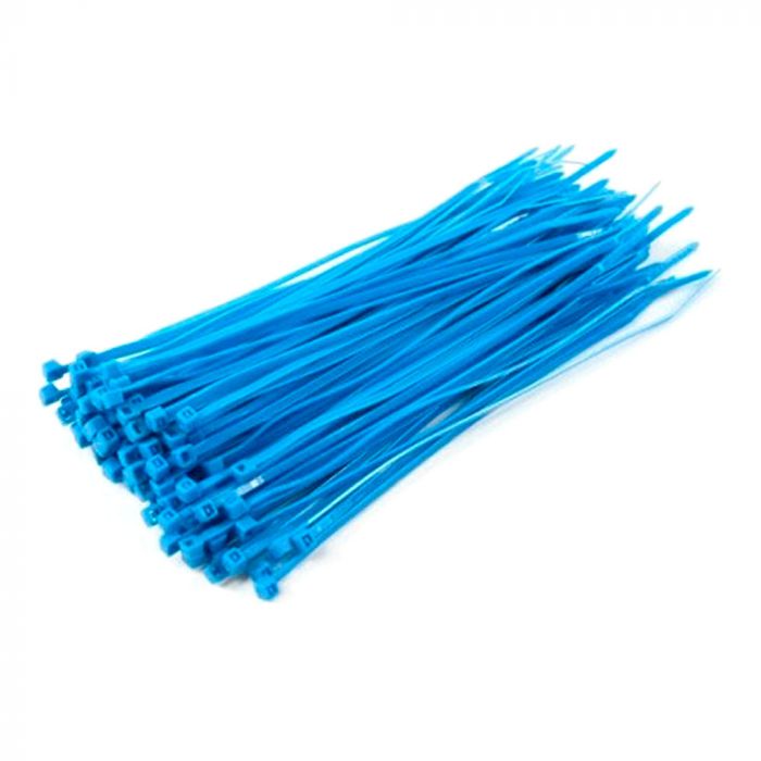 
					Стяжки нейлон 3х150mm сині (1000 шт) висока якість, діапазон робочих температур: від -45С до + 80С