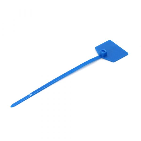 
					Стяжки нейлон з маркером 3х100mm сині (500шт) висока якість, діапазон робочих температур: від -45С до + 80С, ціна за штуку