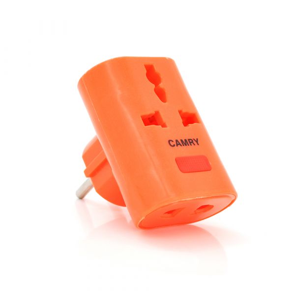 
					Розетка трійник універсальний Т подібний YT162, Orange, Q12