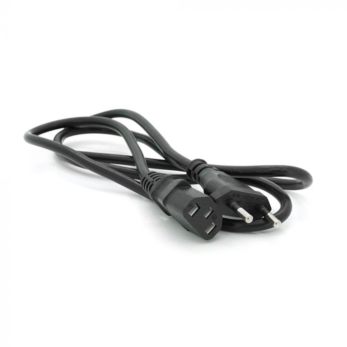 
					Кабель живлення Schuko PC-186 CEE7 / 16-C13, 1.2M, 0.5mm OEM (євровилка) без заземлення