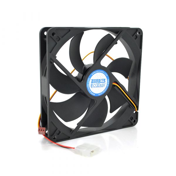 
					Кулер корпусний Pccooler F142, 3-pin + MOLEX, RPM 900±15%, BOX