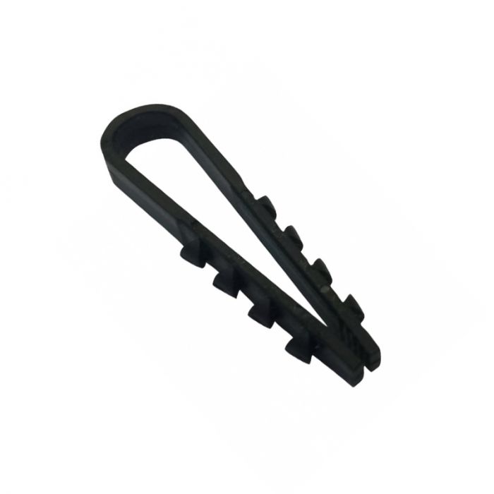 
					Зажим ялинка 8 mm для кругл.каб (100 шт) НЕЙЛОН, чорнi