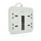 
					Мережевий фільтр TB-Т18, 4 розетки + 2 USB + PD, 2 м, перетин 3х0,75мм, 3000W, White, Box