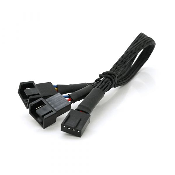 
					Кабель-перехідник для живлення вентилятора 4+4Р-->4P, OEM Q200